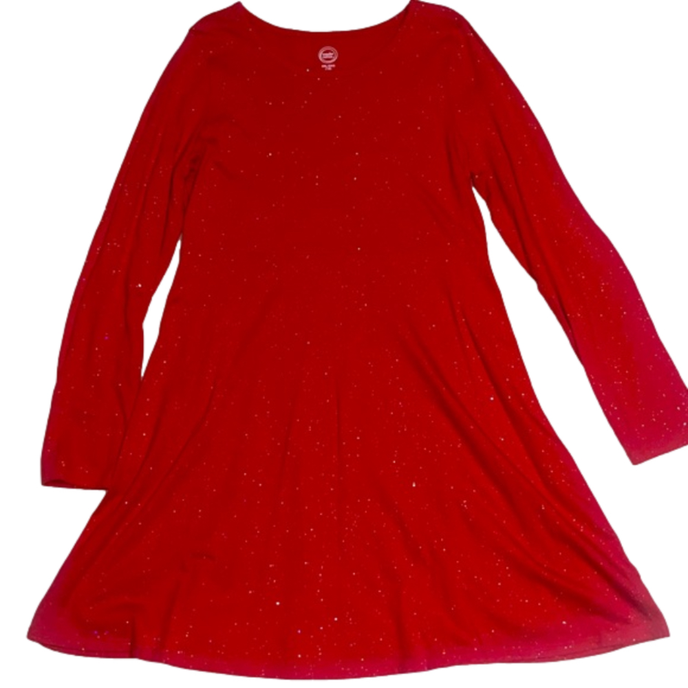Wonder Nation Girls Long Sleeve Play Dress